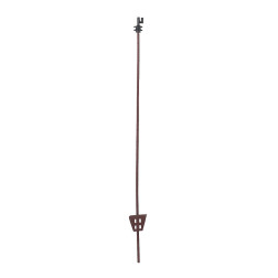 441457 OVĀLS METĀLA MIETS 105CM