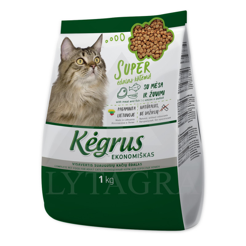 1 KG KAĶU BARĪBA KEGRUS ECONOM