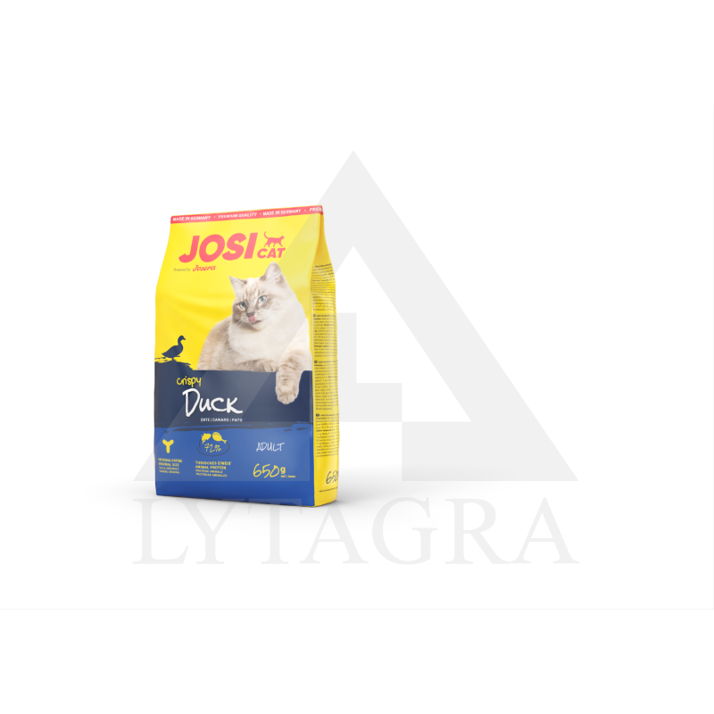 JOS0341 650g BARĪBA KAĶIEM JOSICAT CRISPY AR PĪLII