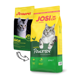 JOS0278 10 KG BARĪBA KAĶU JOSICAT CRUNCHY AR VISTU