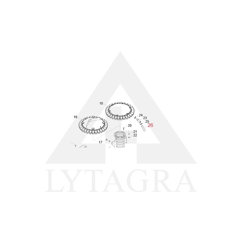 00180123 ŠĻUTENE 00180073 / 00180124 -50M HORSCH S