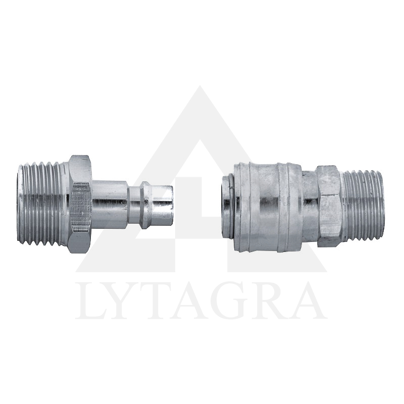 A535402 ĀTRAIS SAVIENOJUMS AR SPRAUDNI 1/4 / Dedra