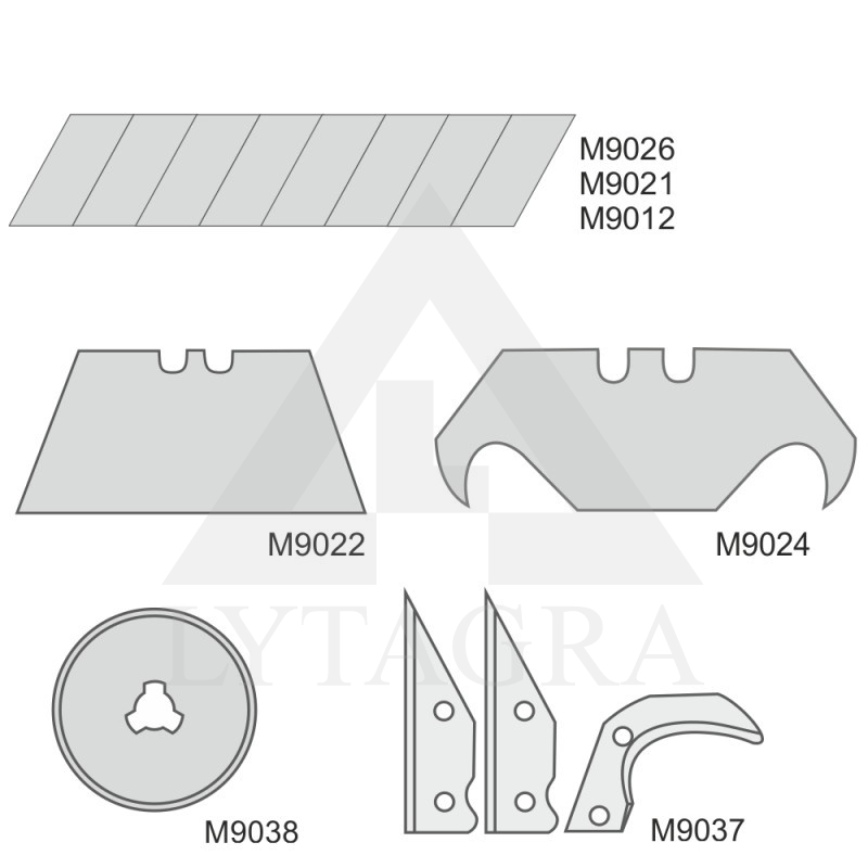 M9021 NAŽA ASMEŅI 18MM  10GB. JAPAN DEDRA