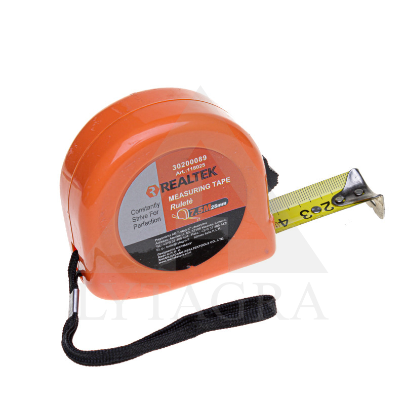 118025 MĒRLENTE 7.5Mx25MM