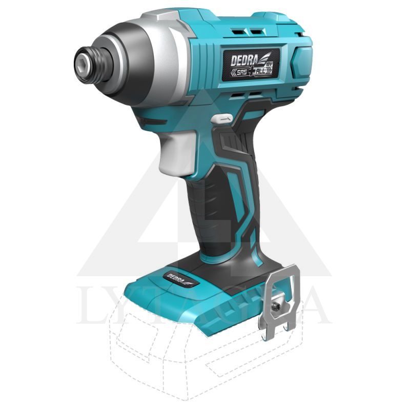 DED7045  AKUM. SKRŪVGRIEZIS  18V, 1/4" HEX / Dedra