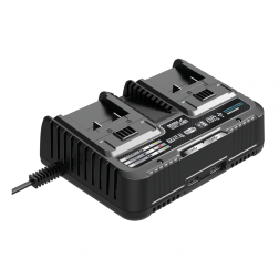 DED7038V 2 AKUMULATORU LĀDĒTĀJS / Dedra