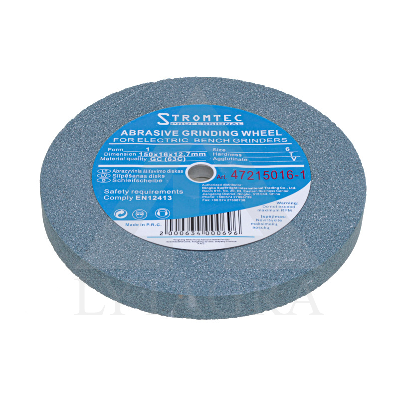 47215016-1 SLĪPRIPA 150x16x12.7 / GC(63C) / Robtec