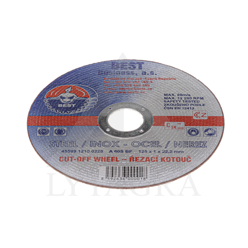 GREZĒJRIPA 125x1.0x22/ČEHIJA