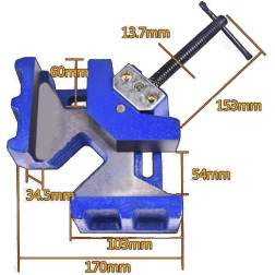 Leņķa skava metināšanai SBL-QRC-103 4 "