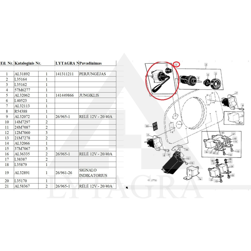 26/958-55 PĀRSLĒDZĒJS JD AL31892