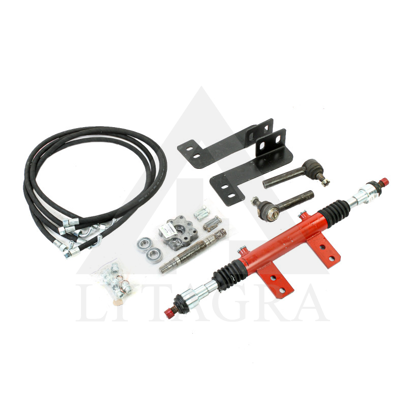 MTZ-80 HIDR. STŪRES KOMPLEKTS AR DIVP. CILINDRU