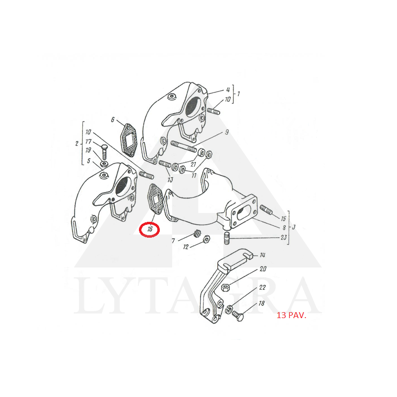 D37M-1008170B BLĪVE IZPLŪDES KOL.