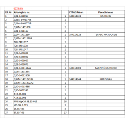 D21-1401111 KARTERA  BLĪVE