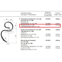 LEMESIS 40X6X200/1205555