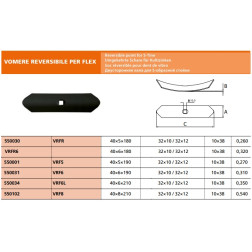 VFR6 KULT. UZGALIS 40X6X190