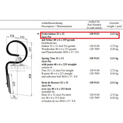 S-VEIDA ZARS JACK POT  32X12X525