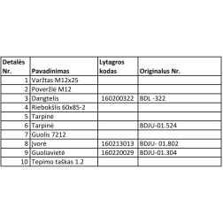 BDJU 01.802 BUKSE (GU 7212)