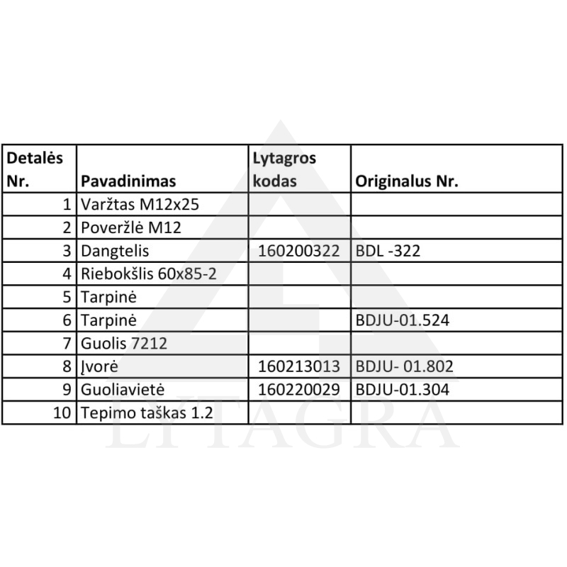 BDJU 01.802 BUKSE (GU 7212)