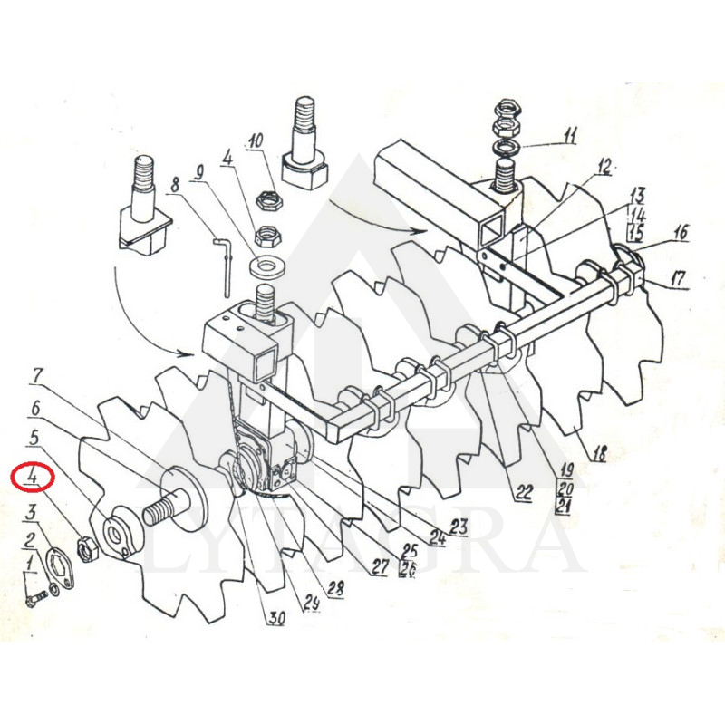 BDJU 01.109 UZGRIEZNIS/42X3/