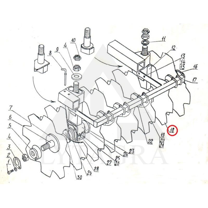 DISKS 46x660 N.154.00.414 BDT PASTIPR.