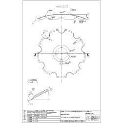 C 535063 XL034 AMAZONE DISKS 460x4MM XL034 / 53-5