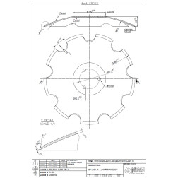 C 534901 / 23246102 DISKS HORSCH 3SK. 460x4MM 118