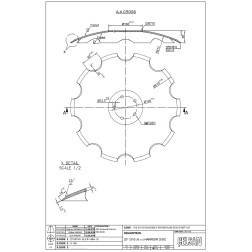 C 535249 28071305 DISKS HORSCH 510x6MM 280.71.305