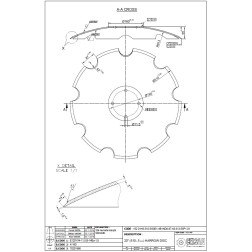 C 537704 78201966 DISKS CATROS AMAZONE 510x5MM 78
