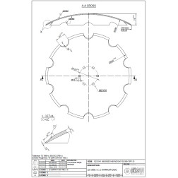 C 537058 DISKS 560x5MM 6-SK. STALTECH 167207503 /