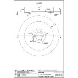 C 951498 538034 DISKS AMAZONE GLUDS 300x3MM 3caur.