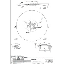 C537873 961301 DISKS AMAZONE 5 caur. 400x4MM