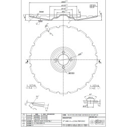 C 534671 466947 DISKS VADERSTAD CARRIE 450x5MM 4c.