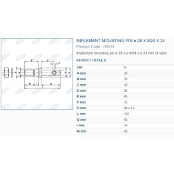 A09314 PIRKSTS 28x150