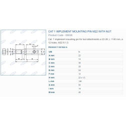 A 00036 PIRKSTS  /22X140/
