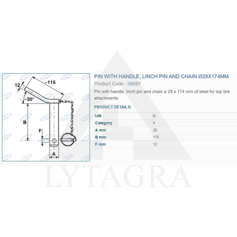A09087 PIRKSTS AR FIKSATORU 28x175