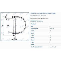 01369 / 05911 FIKSATORS   8X80 mm 5.gab