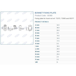 A 00360 FIKSATORS METĀLA