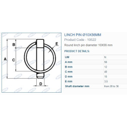 A 10522 FIKSATORS 10MM