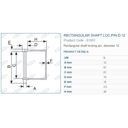 FIKS.TAPA 12X67 81001