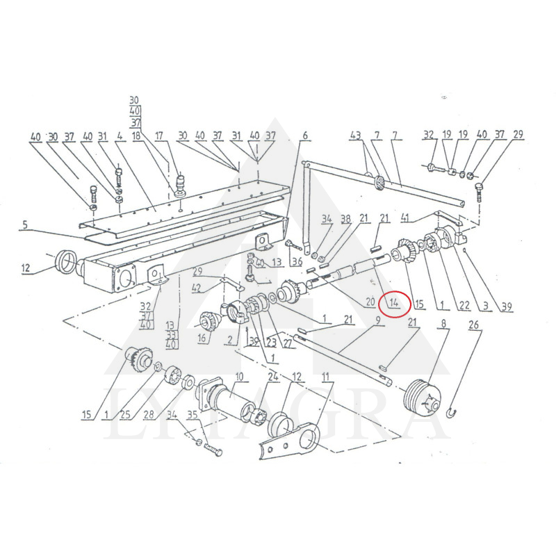 HOR.VĀRPSTA 1.65 M POĻU PĻ. GARA 010-352