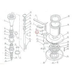 NAŽA TURĒTĀJS 1.35 M POĻU PĻ. 178-010-109
