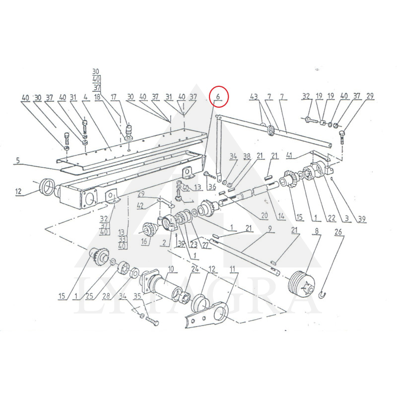 5-178-020-233 RĀMIS (KĀRBA) POĻU PĻAUJMAŠ. 1.65 M