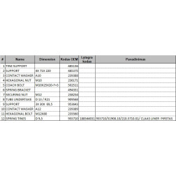 955710/51908.10/210.5710.01/ L.ZARS CLAAS LINER